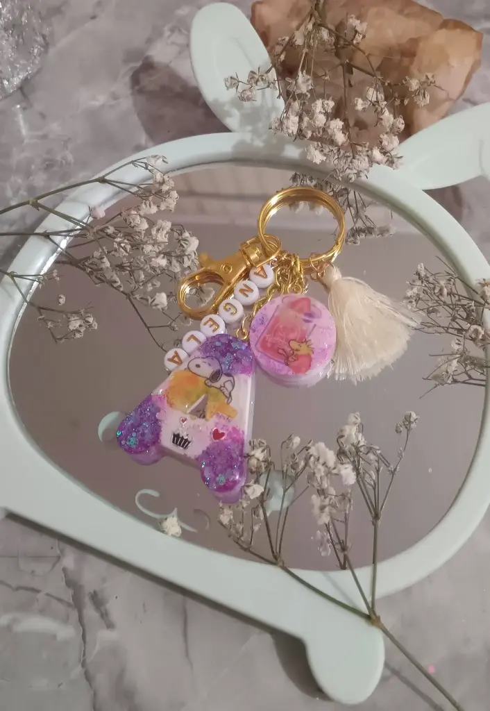 LLAVERO LETRA INICIAL PERSONALIZADOS